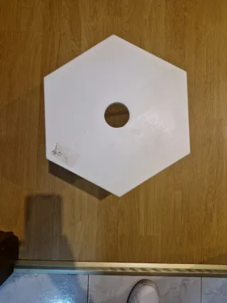 Lámpara infantil elefante azul y amarillo