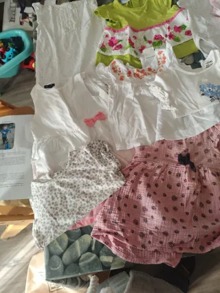 Lote Ropa Niña Verano 9 Meses