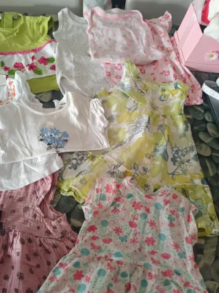 Lote Ropa Niña Verano 9 Meses