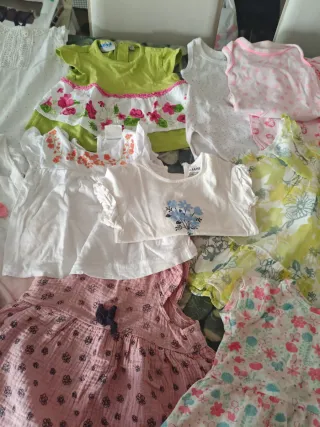 Lote Ropa Niña Verano 9 Meses
