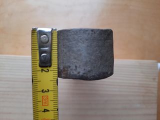 Conjunto de 3 herrajes antiguos de hierro forjado.