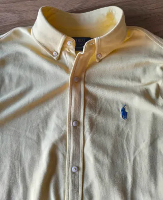 Camisa Polo Ralph Lauren 'Featherweight Mesh' L
