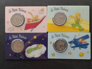 🇨🇵 4 coindcard 2025 el principito 2 euros conmem