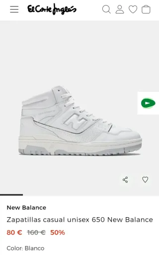 Zapatillas New Balance 650