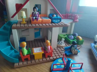 Set de Playmobil Casa y barco con Accesorios