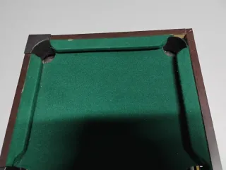 Mini mesa de billar con accesorios