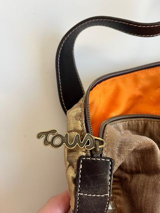 Bolso Tous Marrón y Dorado