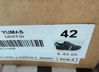 Zapatos deportivos Yumas Hombre Negras n°42