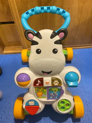 Andador para bebé cebra Fisher-Price