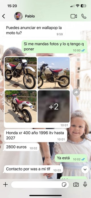 Honda XR Enduro Moto