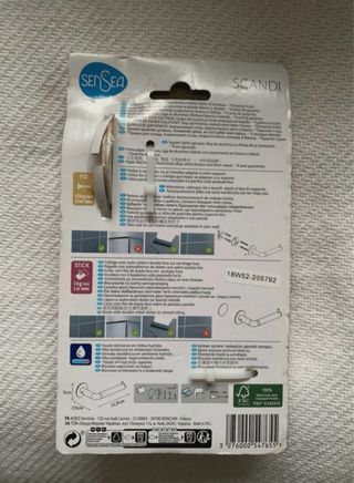 Suporte WC Sensea novo