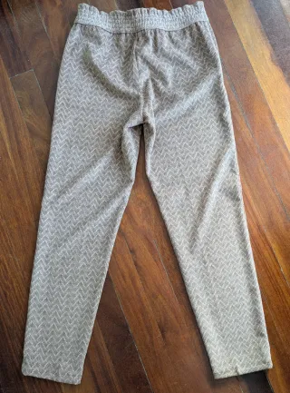 Pantalón mujer talla 38 beige/marrón