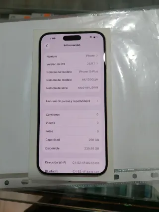 iPhone 15 plus 256GB