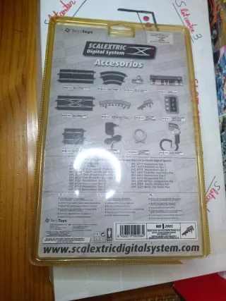 Blíster Cierre Curvas Scalextric 1/32