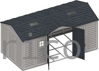 Caseta PVC Apex Pro Plus 246x476x234 cm - Duramax