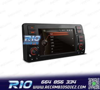 RADIO NAVEGADOR 7" BMW SERIE 3 E46 98-06 USB GPS TACTIL HD T