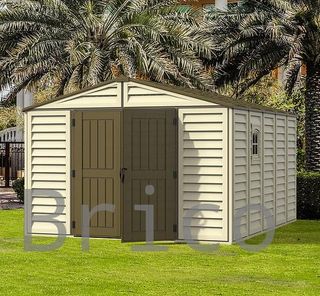 Caseta PVC Woodbridge Plus 405x324x233 cm - Duramax