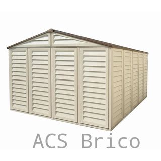 Caseta PVC Woodbridge Plus 405x324x233 cm - Duramax