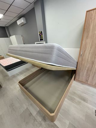 Canapé abatible con colchón