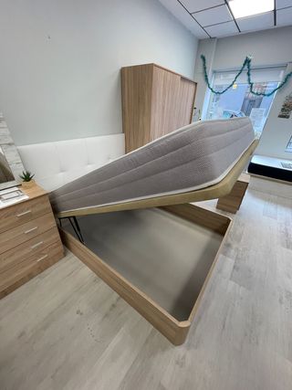 Canapé abatible con colchón