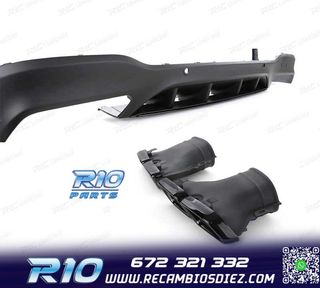 DIFUSOR MERCEDES GLC X253 15-18 LOOK AMG GLC63 PDC + COLAS E