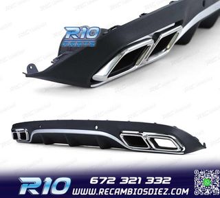 DIFUSOR MERCEDES CLASE C C205 COUPÉ 15-18 AMG PDC + COLAS E