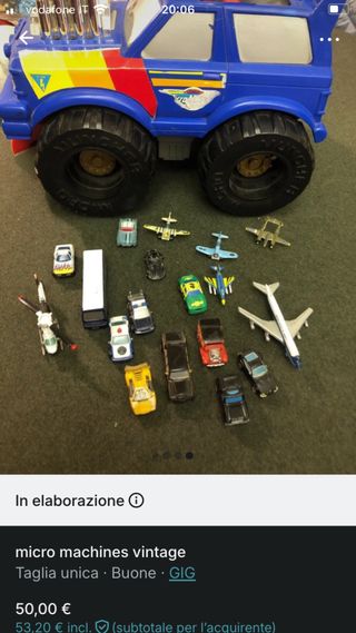 MicroMachines più Il Bestione Mangia Macchine Gig