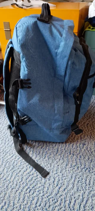 Mochila de cabina azul