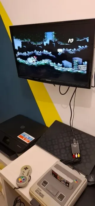 Super Mario World 2 Yoshi's Island SNES