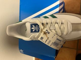 Adidas Samba Blancas Verde