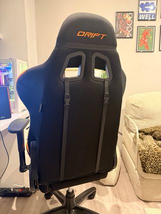 Silla Gaming Drift DR100 Negra/Naranja
