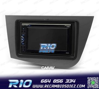 MARCO RADIO 2 DIN GRIS PARA SEAT LEON 05-12