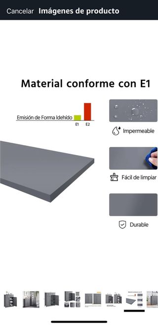 Armario baño independiente Yaheetech madera