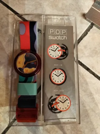 Swatch Pop Art Decò Vintage