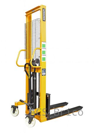 Transpaleta Apilador Elevador de Palets Manual Nylon 1000 Kg - 1600 mm - 65342 - Mader