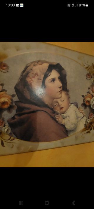 Capezzale Madonna con Bambino
