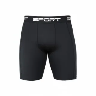 Mallas Deportivas Cortas Hombre Negras