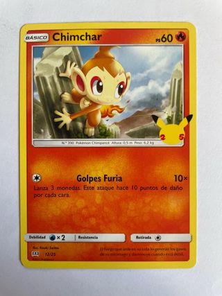 Cartas Pokémon 25 Aniversario McDonald's