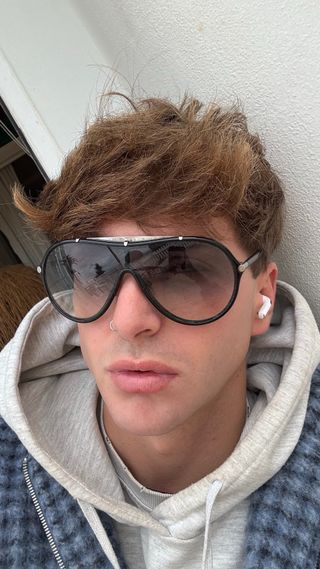 Gafas de sol Carolina Herrera negras/marrones