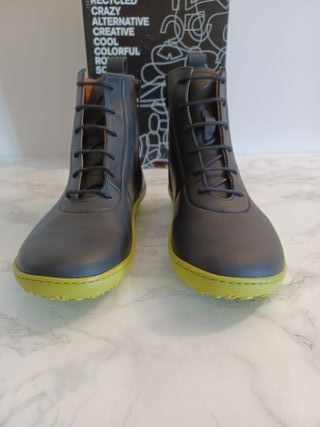 Botines ART 1424 Talla 37 Negro/Verde