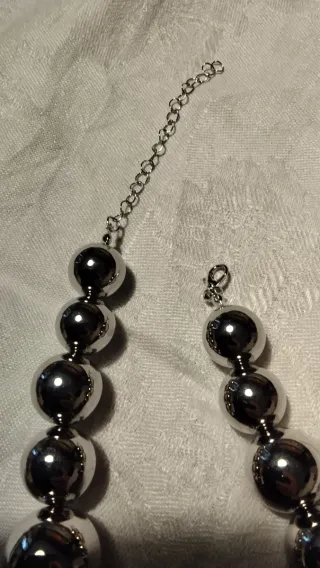 Collana perle Argento