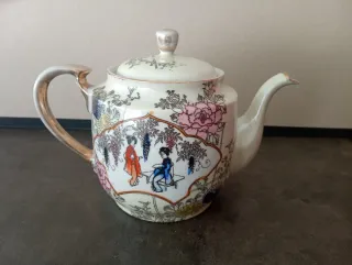 Juego Antiguo Té Cerámica Japonesa