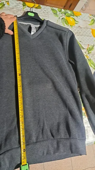 Maglione Decathlon caldo grigio