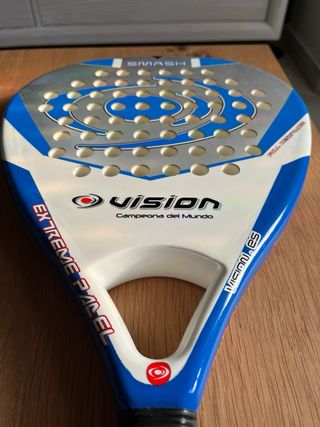 Raqueta Pádel Vision Smash y funda