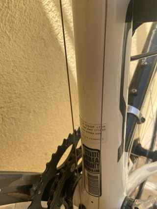 Bicicleta Carretera Orbea Onix Blanca Talla M