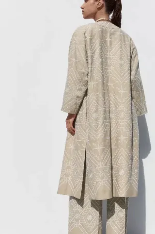 Kimono bordado Zara talla única