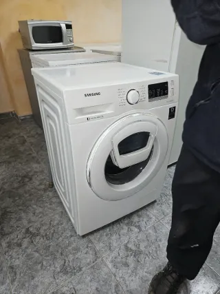 Lavadora Samsung Digital Inverter Blanca de 8kg