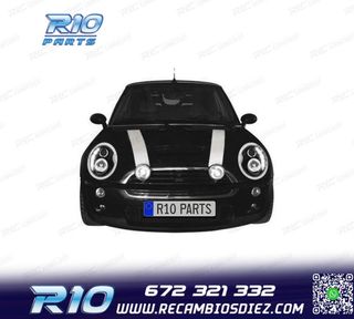 FAROS MINI COOPER R50 R52 R53 LUZ DIURNA NEGROS