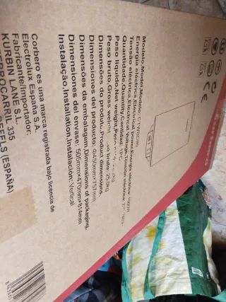 Termo Eléctrico Digital Corberó CTWBD80