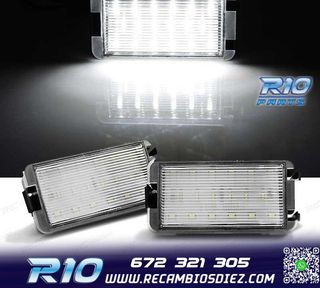 LUCES MATRÍCULA LED SEAT 93-13